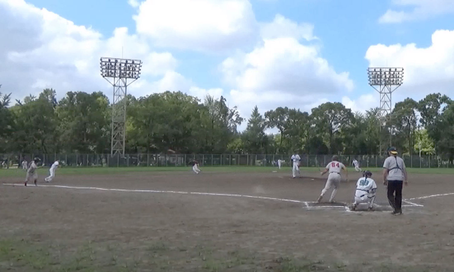 1回裏G64釣部 三遊間を渋くゴロで抜く貴重な先制タイムリー！