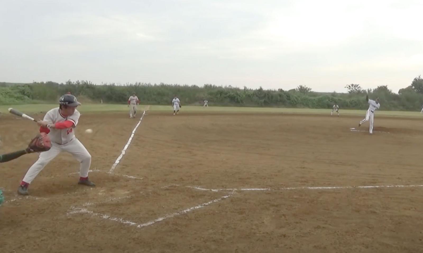 Gの大魔神79葛谷！渾身のストレートで打者を翻弄！