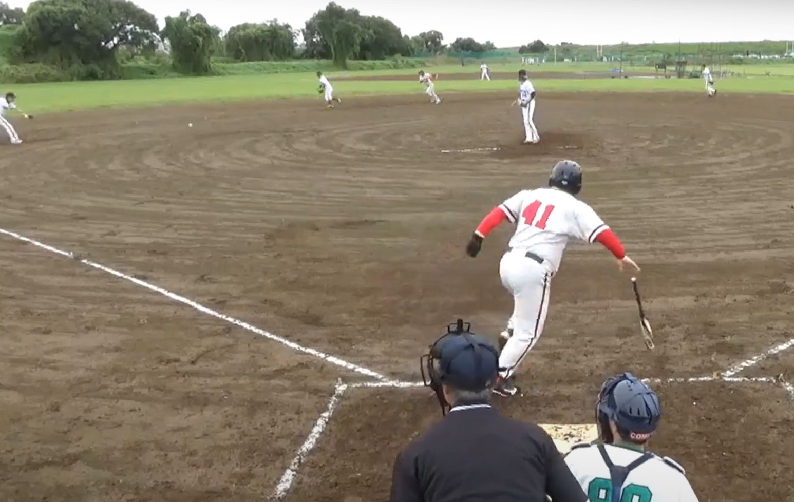 F41西村、4点目のレフト前タイムリーヒット！