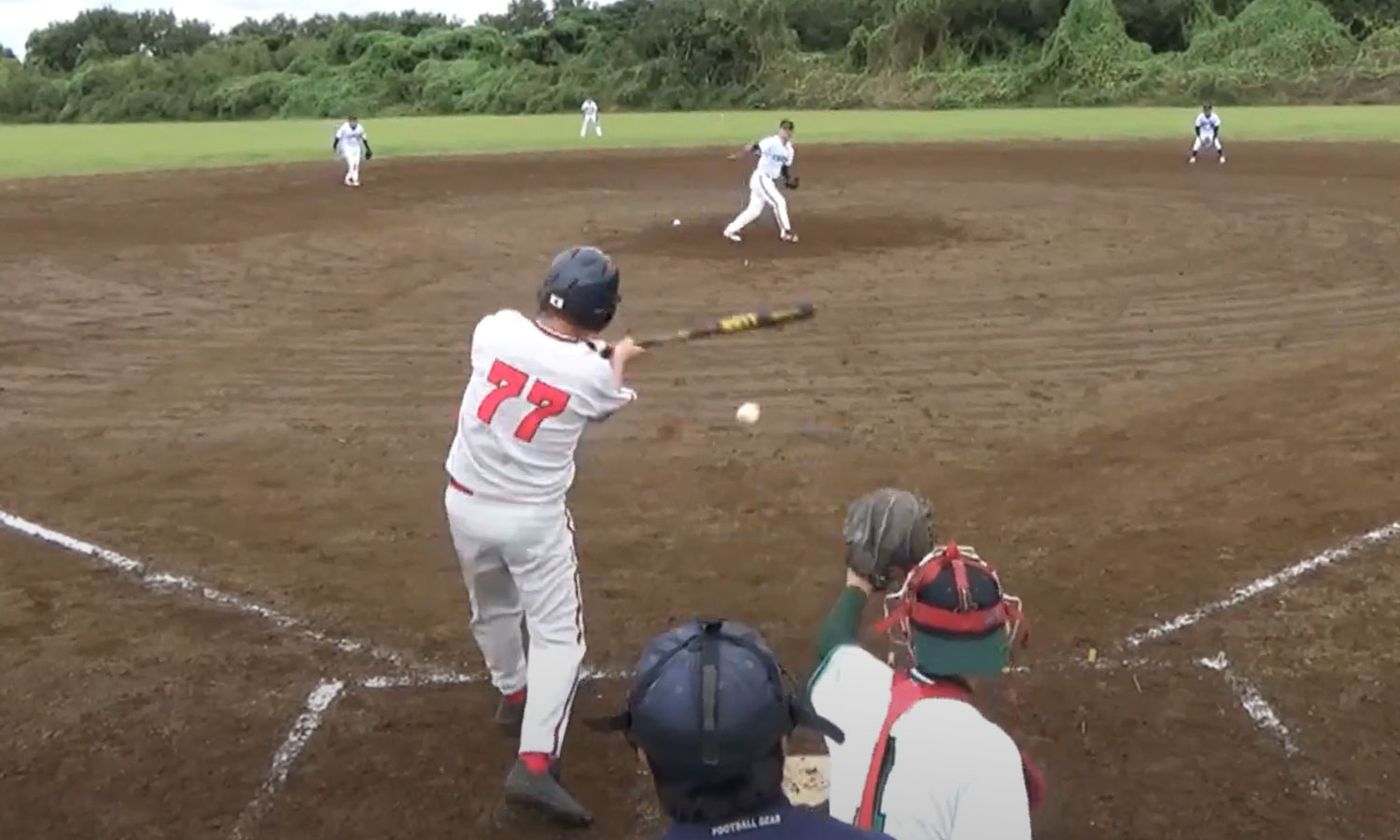 我らが事務局長D77大畠！チームを活気づけるショートタイムリー内野安打！