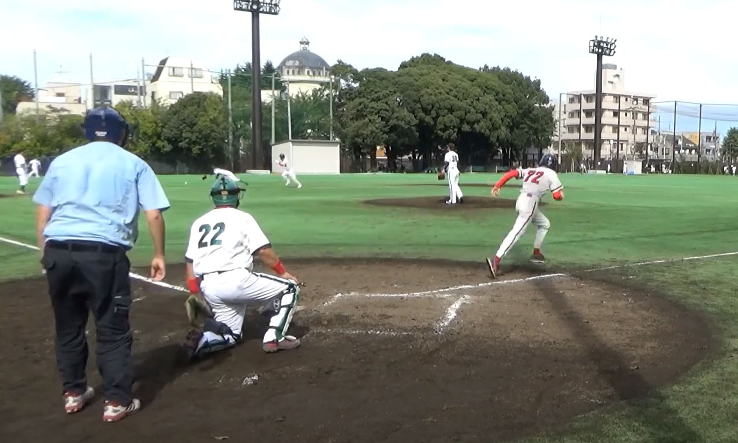 4回裏E72佐藤志、この回2安打目は大きな11点目のタイムリー！