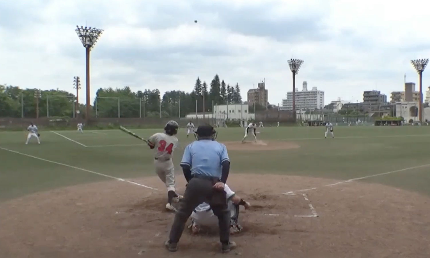 F34広中選手！勝ち越しのタイムリー安打を放つ！