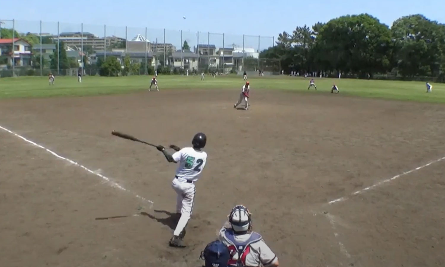 A52松本選手！４安打目は最後の打者での本塁打！