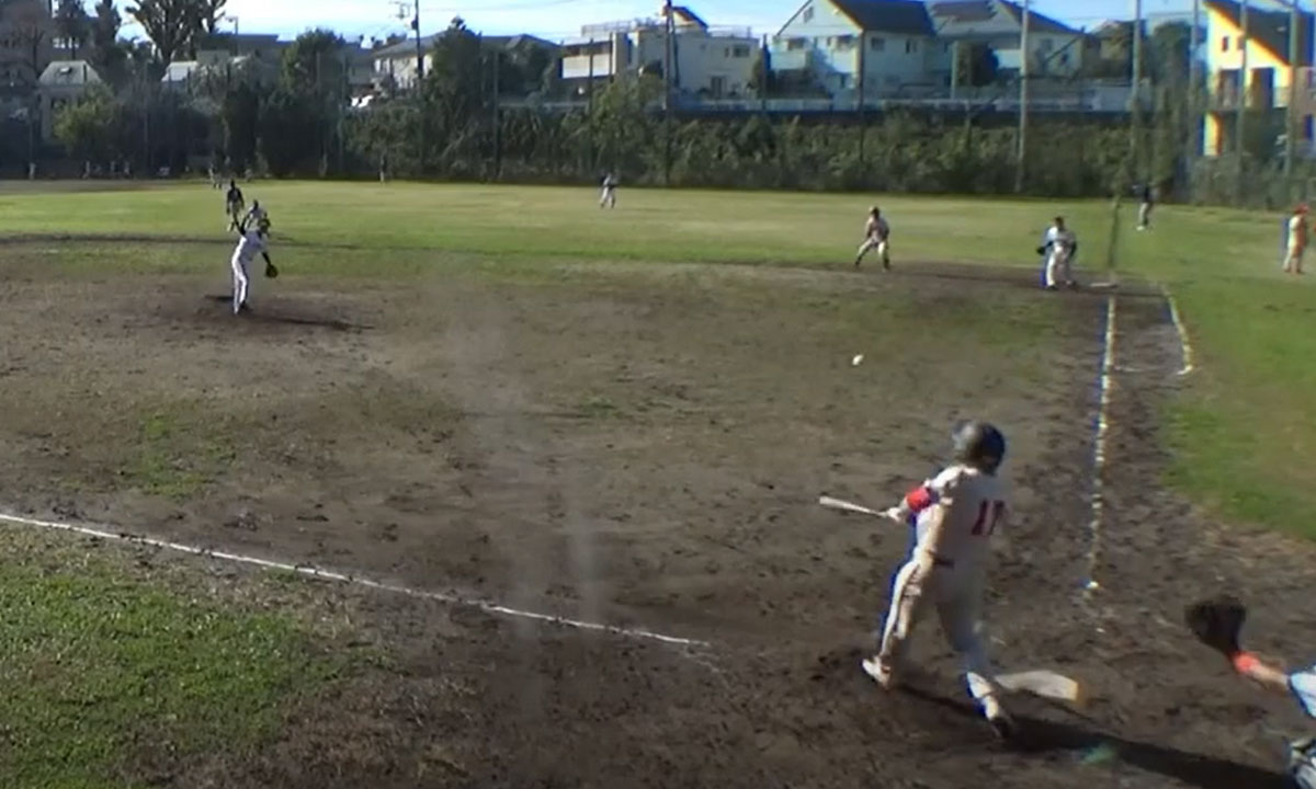 G17佐川5回の追加点につながるセンター前ヒット！