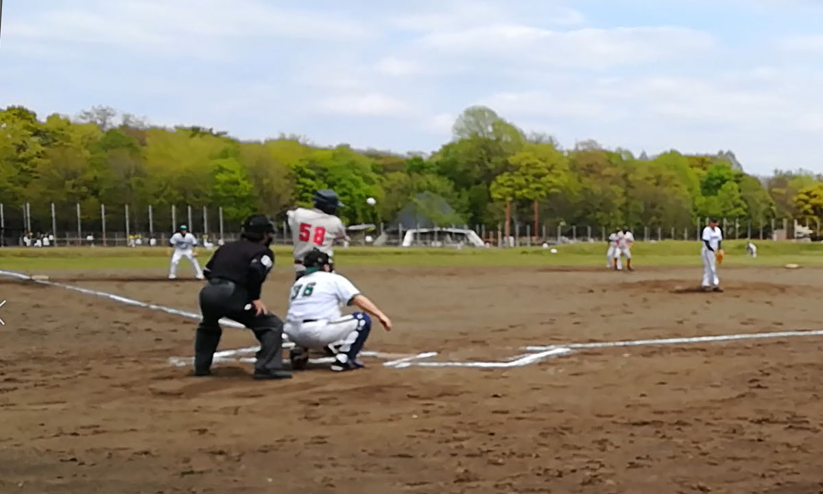 1回ｳﾗ無死12塁 試合の流れを作るG58田中の3ランHR